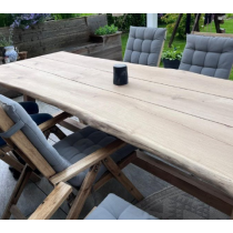 Gartentisch, Balkontisch, Outdoor-Tisch, Terassentisch, Eiche, Rubio Invisible Protector, 280x90x4,5 cm, 76.5 cm hoch
