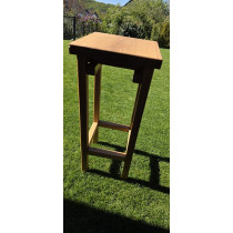 Barhocker, Sitzhocker, Tresenhocker, Stuhl aus Eiche