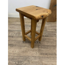 Sitzhocker, Hocker, Nachttisch, Schemel aus Eiche
