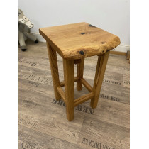 Sitzhocker, Hocker, Nachttisch, Schemel aus Eiche