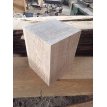 Holzblock, Holzdeko, Sitzhocker, Säule, Beistelltisch, Eiche, 30x29x29cm Holzblock, Holzdeko, Sitzhocker, Säule, Beistelltisch, Eiche, 30x29x29cm