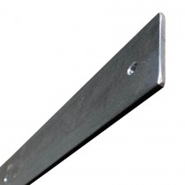 Rohstahl Leiste, Flachverbinder, Tischplattenverbinder, vorgebohrt, wählbare Länge Rohstahl Leiste, Flachverbinder, Tischplattenverbinder, vorgebohrt, wählbare Länge