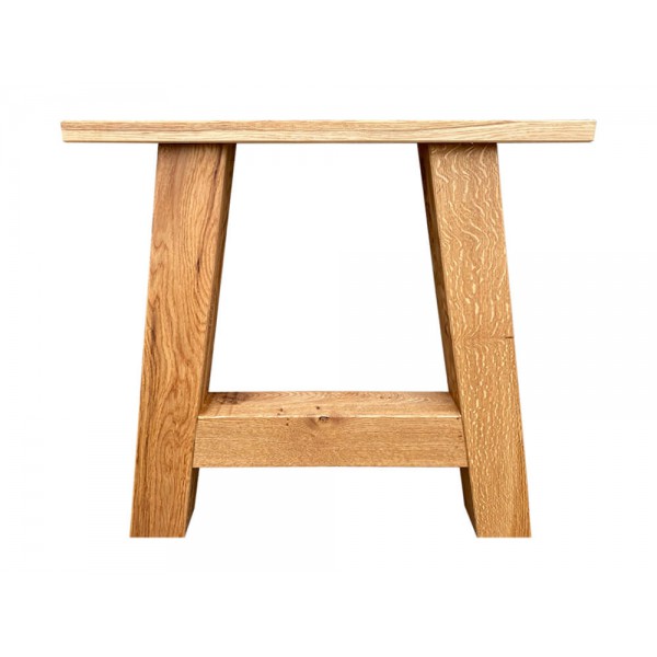 2 Stück Eiche Tischgestell, Tischbein, A-Form, Kufengestell, 72x76 cm