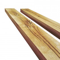 Eiche, Rustikal Extrem, Brett, Bohle, Wildeiche, Massivholz, aufgedoppelt, glattkant, geölt, 6 cm stark, Länge wählbar