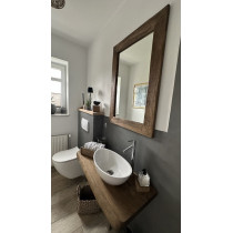 Holzspiegel Spiegelrahmen aus Eiche im Altholz-Design!