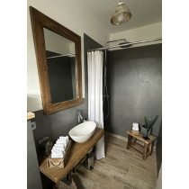 Holzspiegel Spiegelrahmen aus Eiche im Altholz-Design!