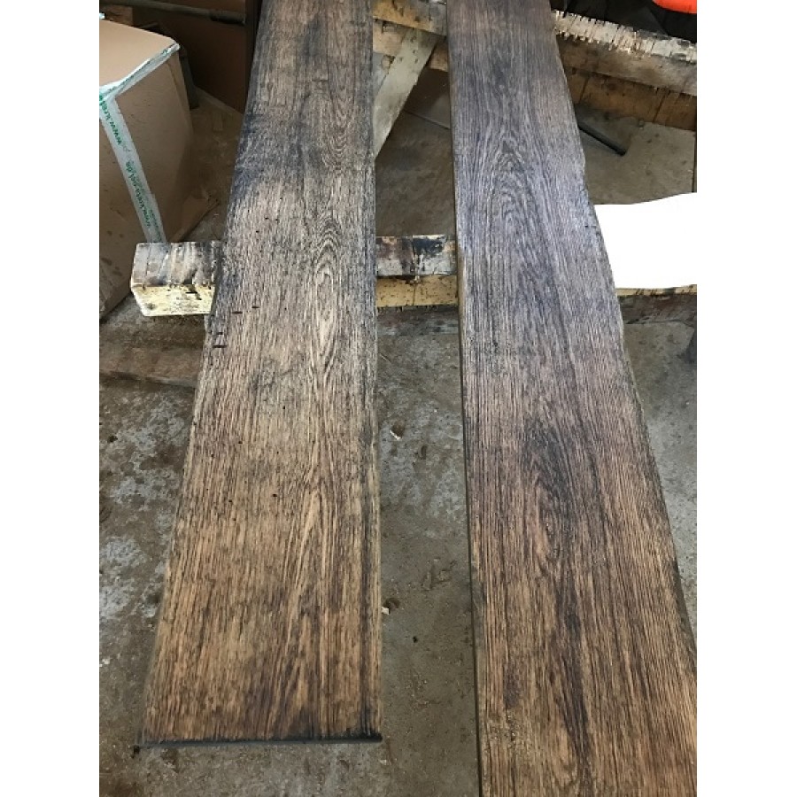 Altholz-Stil 150cm Antik gebeizt geölt Gerüstbohle Massivholz rustikal 