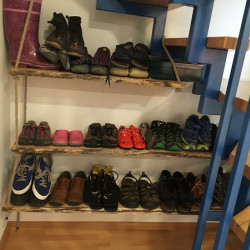 Kundenprojekt: Sitzbank mit unbesäumter Lärche