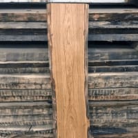 Vollholz Eiche mit Baumkante