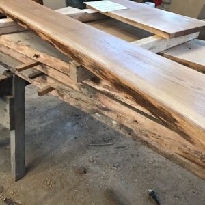 Eiche Regal geoelt 2
