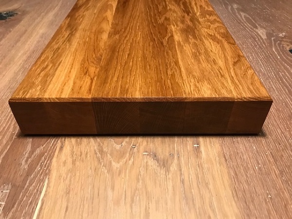 Butchers Dream , Hackbrett, Schneidebrett, verleimt, mit Fase , 45 x 30 x 5,5cm 3