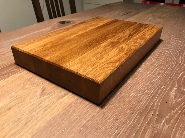 Butchers Dream , Hackbrett, Schneidebrett, verleimt, mit Fase , 45 x 30 x 5,5cm 4