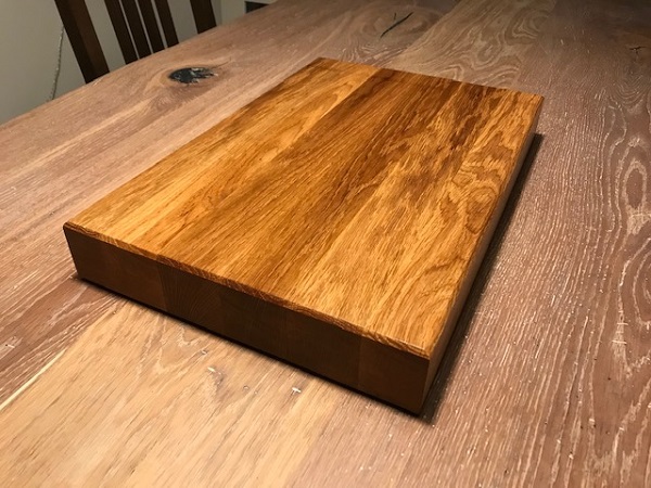 Butchers Dream , hackbrett, Schneidebrett verleimt, mit Fase , 45 x 30 x 5,5cm 1