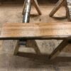 Eiche antik geölt 100x20-25x3,5cm struktur, einseitige Baumkante 1