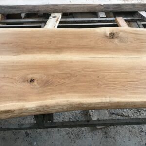Eiche, Leimholzplatte, Tischplatte, aus 2 Eichenbohlen verleimt, 120x80x4,5cm, 160x85x4,5cm, geölt 1