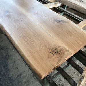 Eiche, Leimholzplatte, Tischplatte, aus 2 Eichenbohlen verleimt, 120x80x4,5cm, 160x85x4,5cm, geölt 3