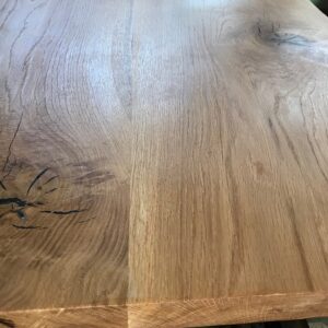 Eiche, Leimholzplatte, Tischplatte, aus 2 Eichenbohlen verleimt, 120x80x4,5cm, 160x85x4,5cm, geölt 4