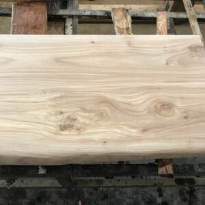 Ulme, Leimholzplatte, naturbelassen, ungeölt, 80x40x4,5cm 2