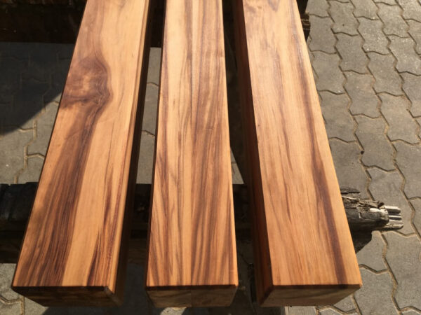 Tischbeine-Amber-Satin-Walnut-Red-Gum-Holz-Massiv-Kufen-Untergestell-Kantholz-4