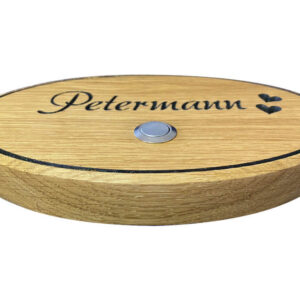 Klingelschild-Namensschild-Tuerschild-Holz-Gravur-personalisiert-individuell-Tuerklingel-Eiche-gefraest-2
