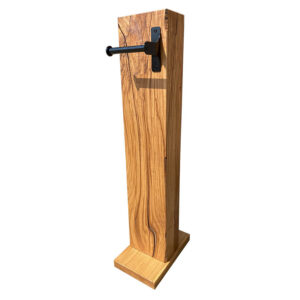 Rustikaler-Toilettenpapierhalter-Klopapierhalter-Eiche-massiv-Holz-WC-Bad-1