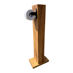 Rustikaler-Toilettenpapierhalter-Klopapierhalter-Eiche-massiv-Holz-WC-Bad-3
