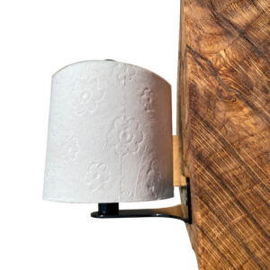 Rustikaler-Toilettenpapierhalter-Klopapierhalter-Eiche-massiv-Holz-WC-Bad-5